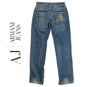 Armani Jeans‎ Women’s VINTAGE Made in Italy Zipper Ankle Jeans - Size 30